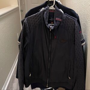 Harmont and Blaine jacket Navy